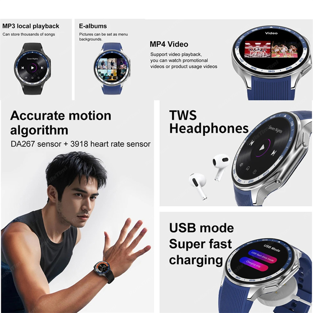 1.43 AMOLED Smart Horloge 3D S - Timex Watches Smartwatch recensie en prijs