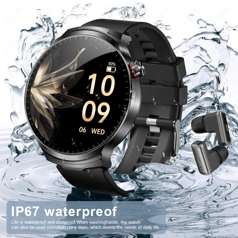 LIGE 2026 Nieuwe TWS 2-in-1 He - Smartwatch Noise Watches recensie en prijs