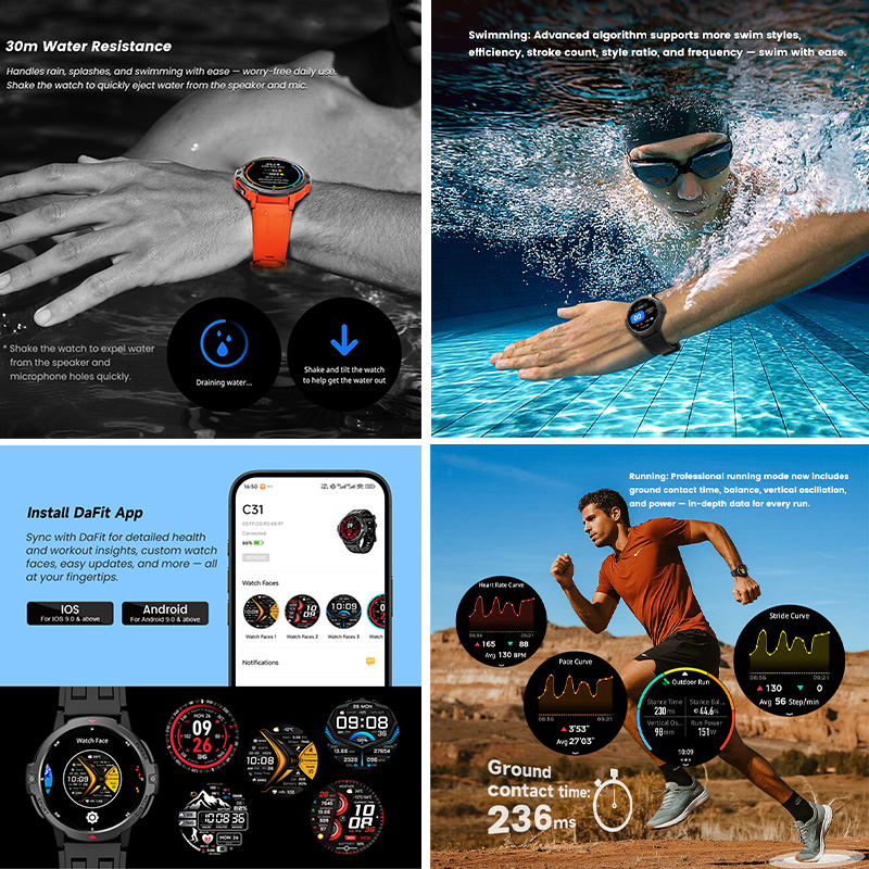 NIEUWE 1.46 Inch Militaire GPS - Timex Watches Smartwatch recensie en prijs