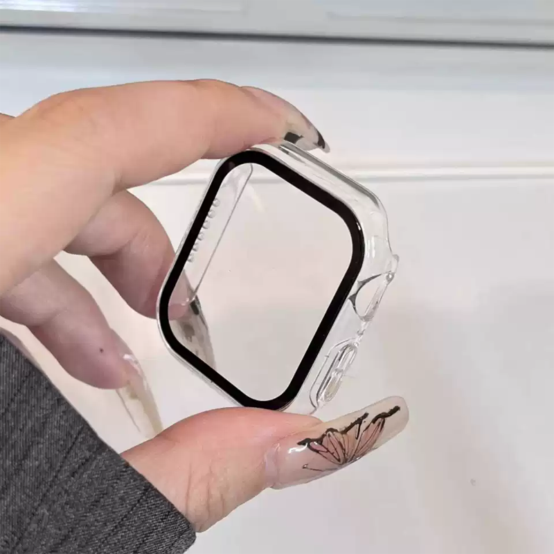 Glas+hoesje voor Apple Watch 4 - Iwatch Smartwatch Series 7 recensie en prijs