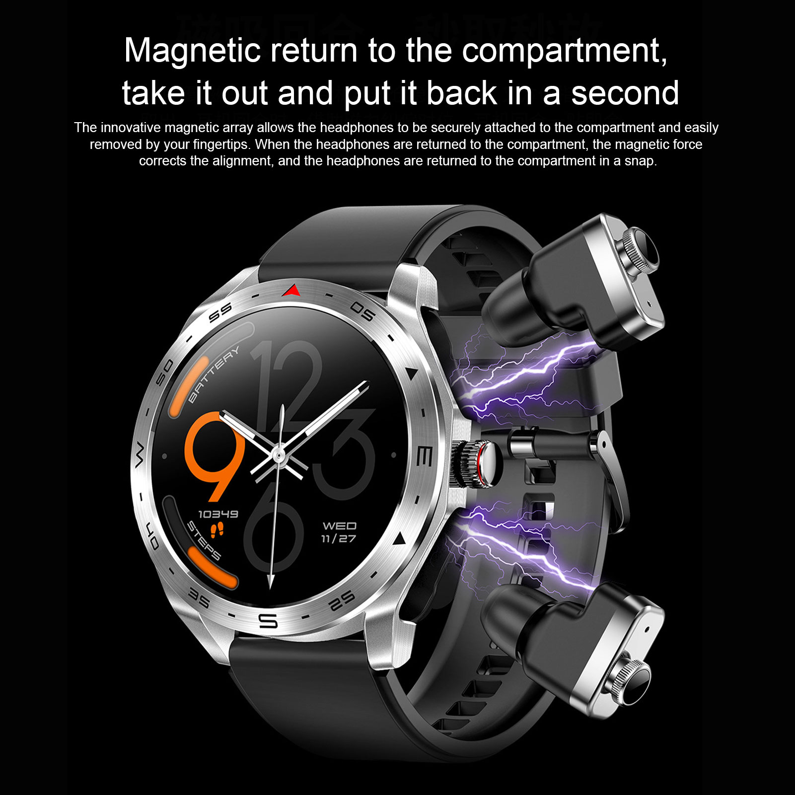 2-in-1 smartwatch waterdichte  - Smartwatch Noise Watches recensie en prijs