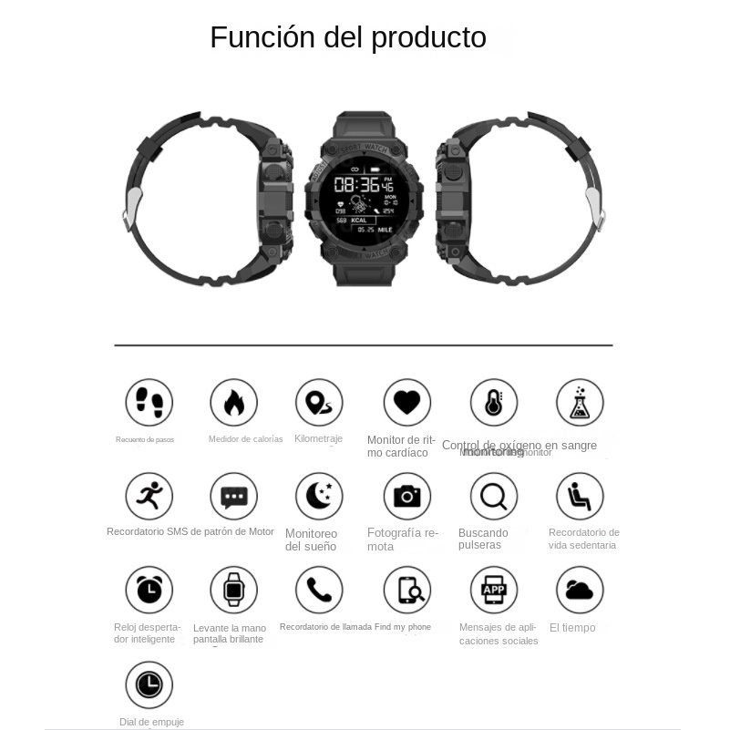 Y56 Smart Watch Rond Kleurensc - Watch Smart Y56 recensie en prijs