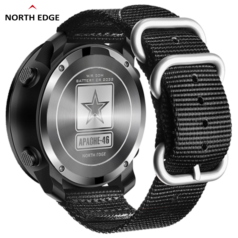 North Edge Apache-46 Heren Dig - Altimeter Compass Watch recensie en prijs