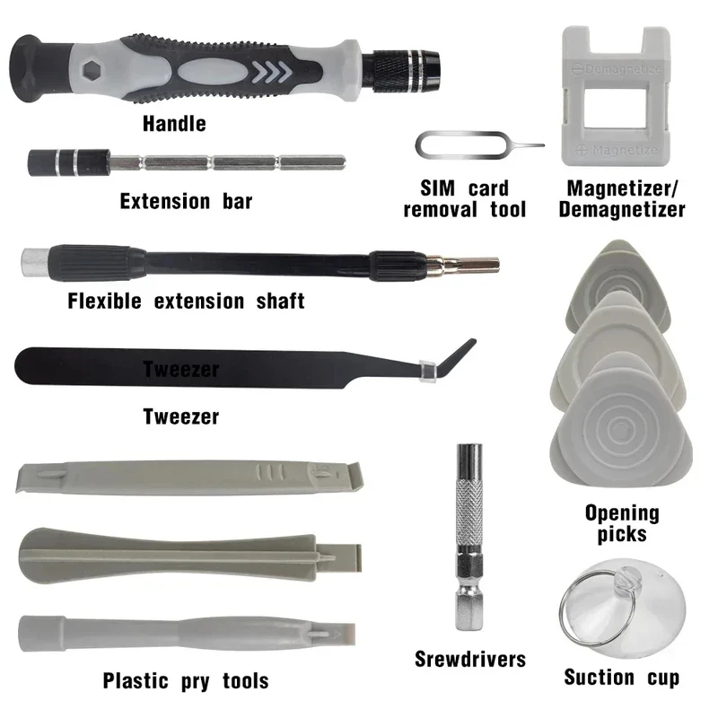 Draagbare 115-in-1 magnetische - Watchmaker Screwdriver recensie en prijs