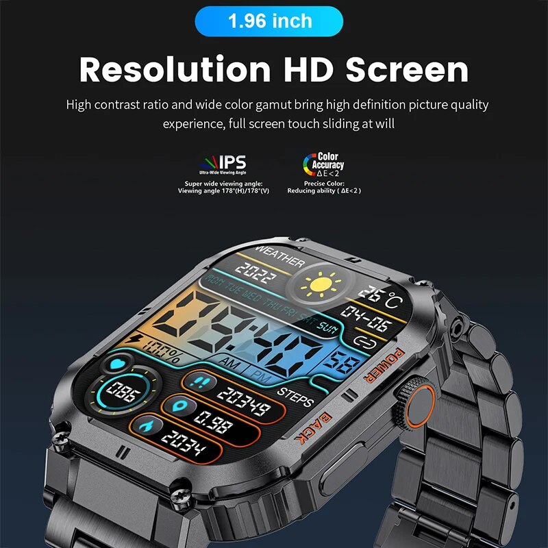 Lige Outdoor Sport Fitness Sma - Smartwatch Watches For Men Digital recensie en prijs