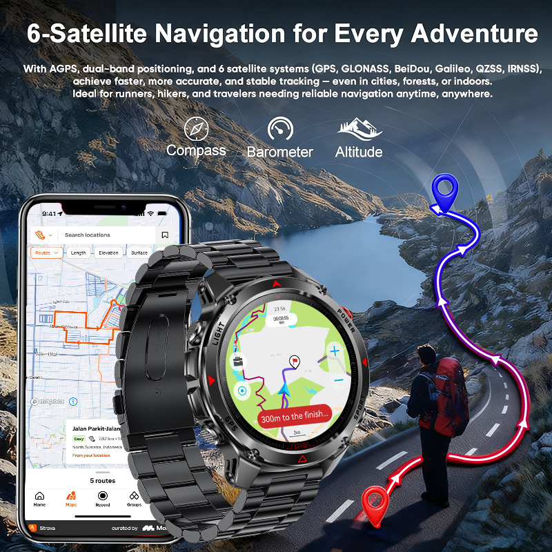 T-Rex 3 Pro Militaire kwalitei - Altimeter Compass Watch recensie en prijs