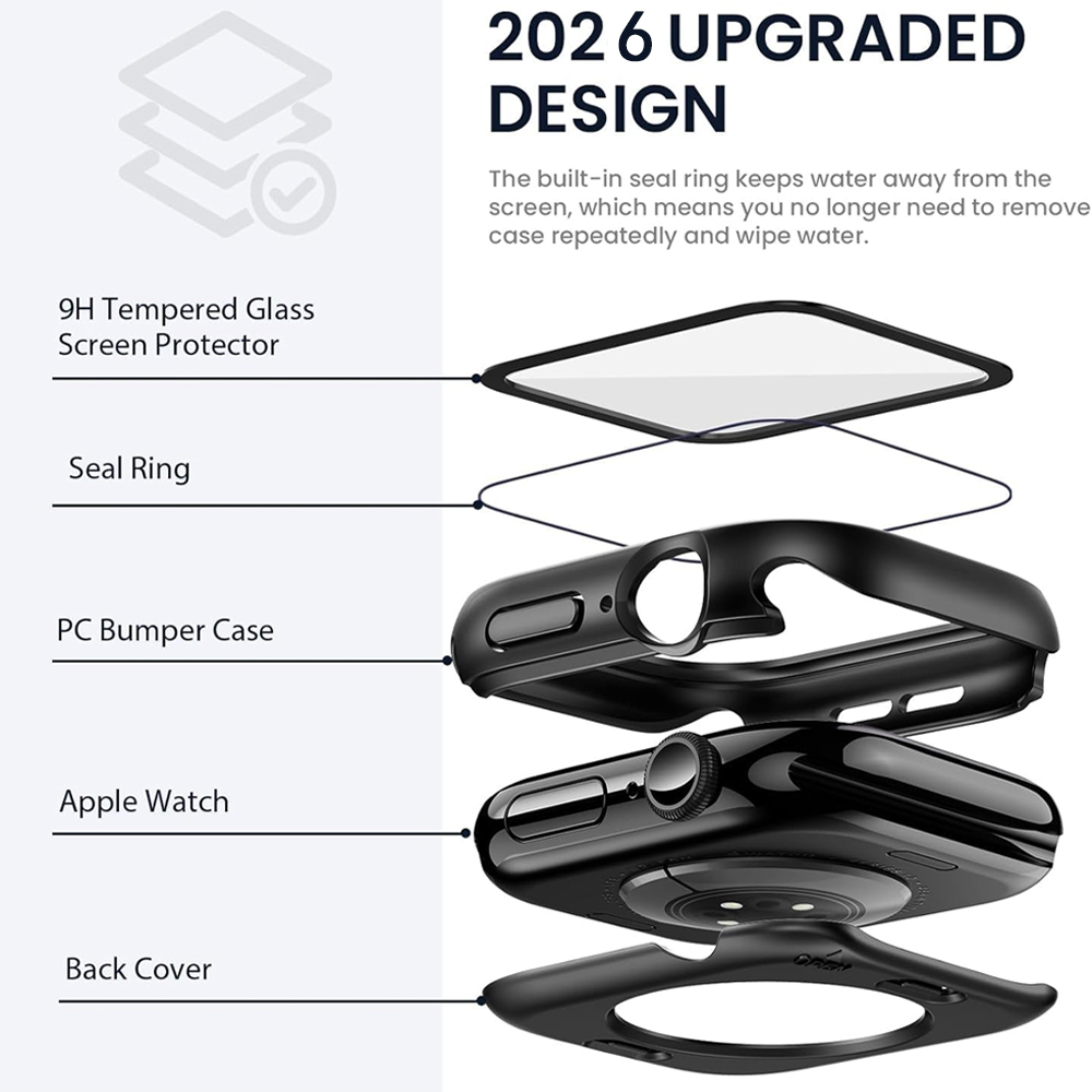 360° beschermhoes voor Apple W - Smartwatch Watches For Men recensie en prijs