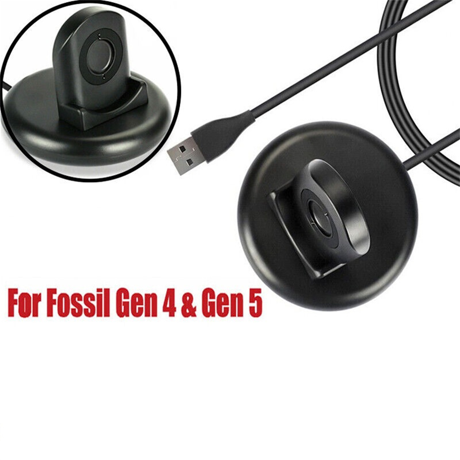 1m USB-horlogeoplader 5V 500mA - Fossil Watches Smartwatch Charger recensie en prijs