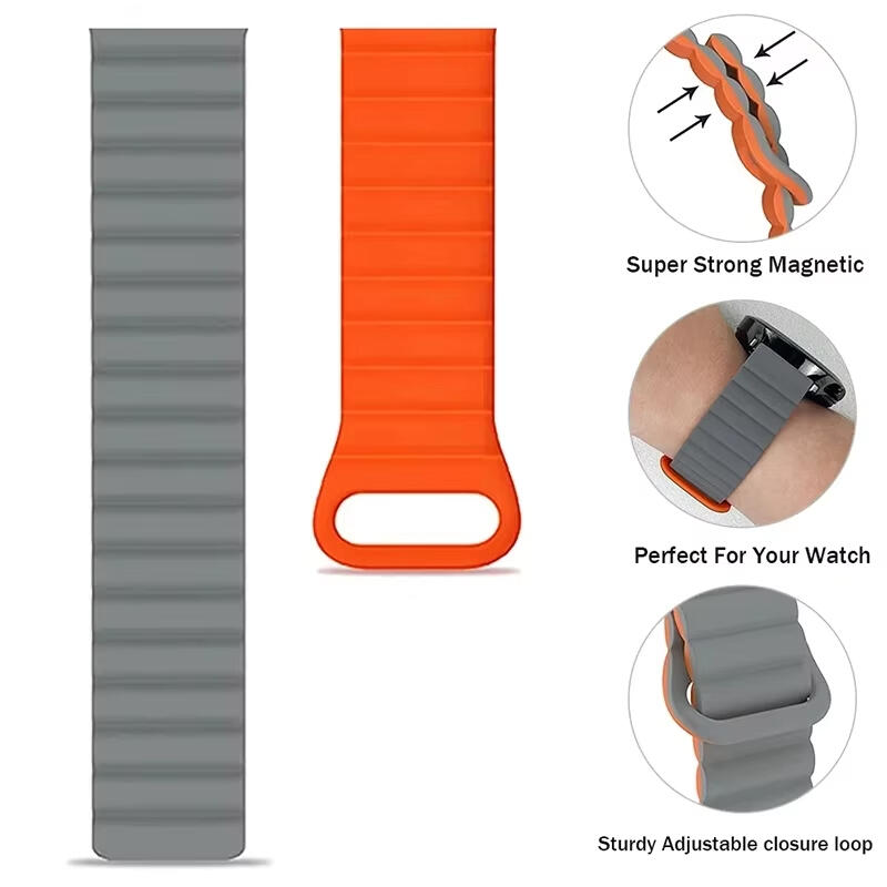 22 mm magnetische siliconen ba - Smartwatch Nothing Watches recensie en prijs