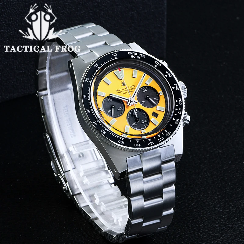 Tactische Kikker Chronograaf H - Tide Watch Surf recensie en prijs