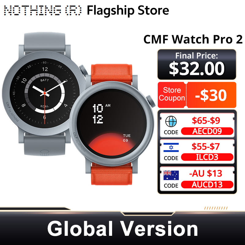CMF by Nothing Global Version  - Smartwatch Nothing Watches recensie en prijs