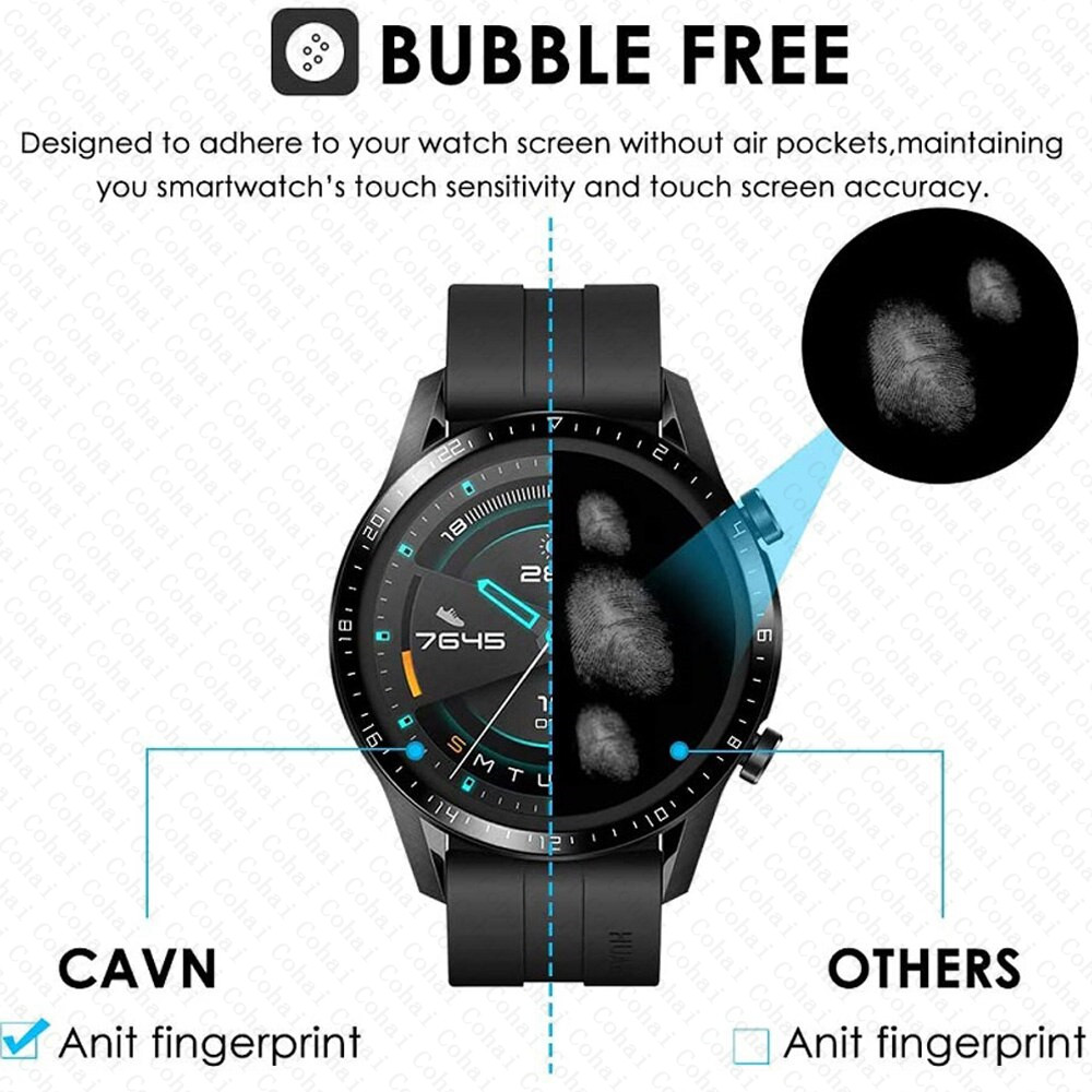 20D Gebogen Rand Gehard Glas v - Smartwatch English recensie en prijs