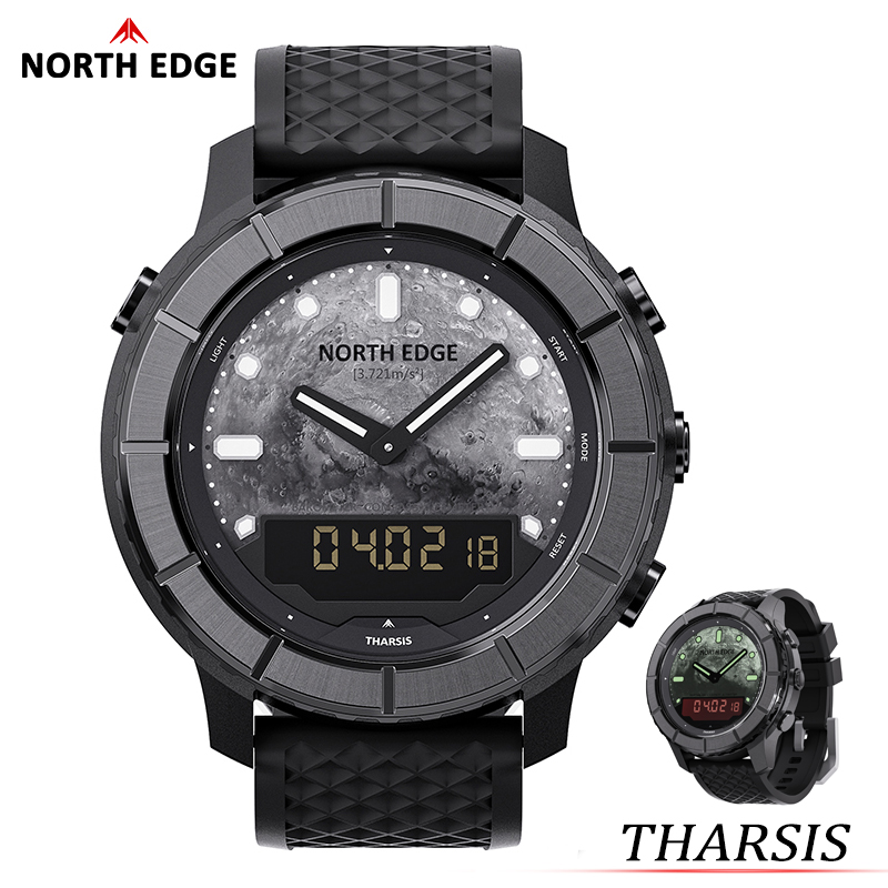NORTH EDGE 2026 THARSIS Herenh - Altimeter Compass Watch recensie en prijs