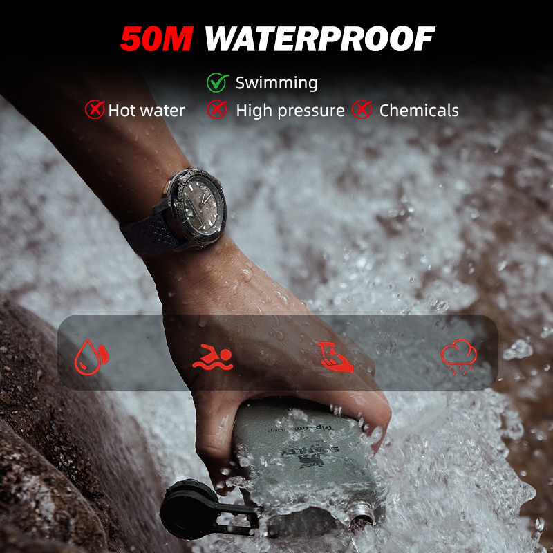 NORTH EDGE THARSIS Heren Carbo - Altimeter Compass Watch recensie en prijs