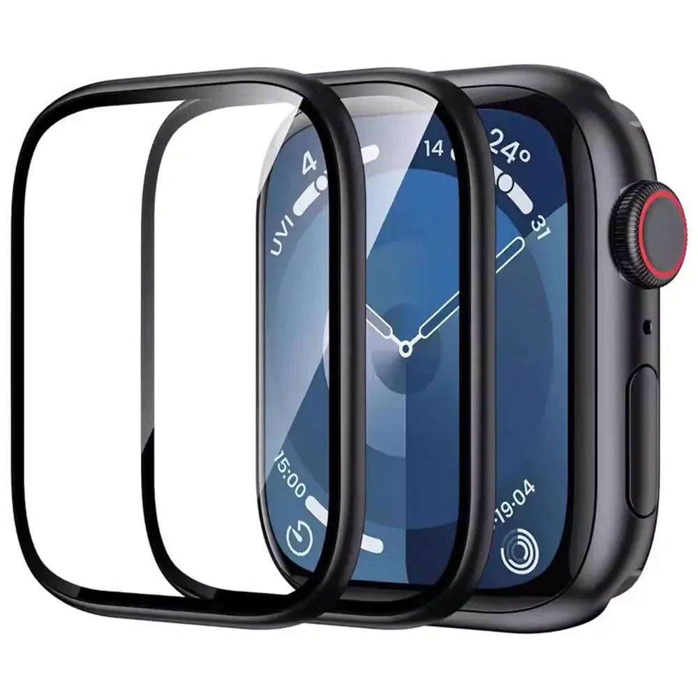 Volledig gebogen schermbescher - Iwatch Smartwatch Series 7 recensie en prijs