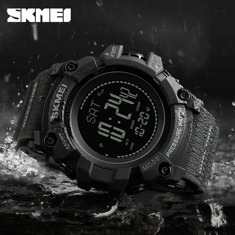 Skmei 1358 Hoogtemeter Weer Tr - Altimeter Compass Watch recensie en prijs