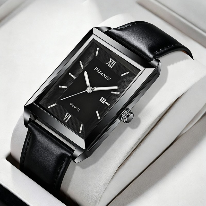 Casual lederen herenhorloges E - Smartwatch Watches Gift For Men recensie en prijs