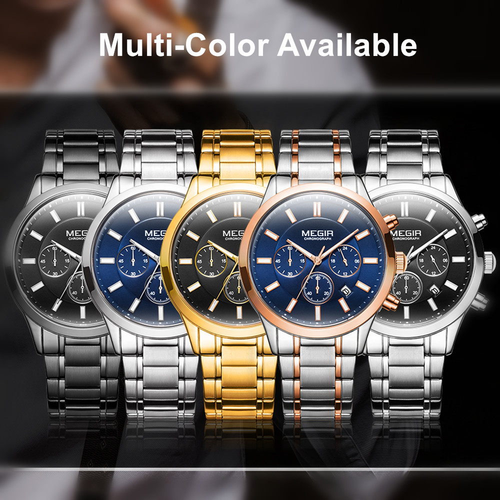 MEGIR Merk Mode Heren Sport Qu - Smartwatch Watches For Men Digital recensie en prijs
