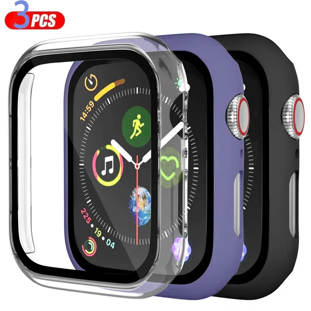 3pack Glas + cover Voor Apple  - Iwatch Smartwatch Series 7 recensie en prijs