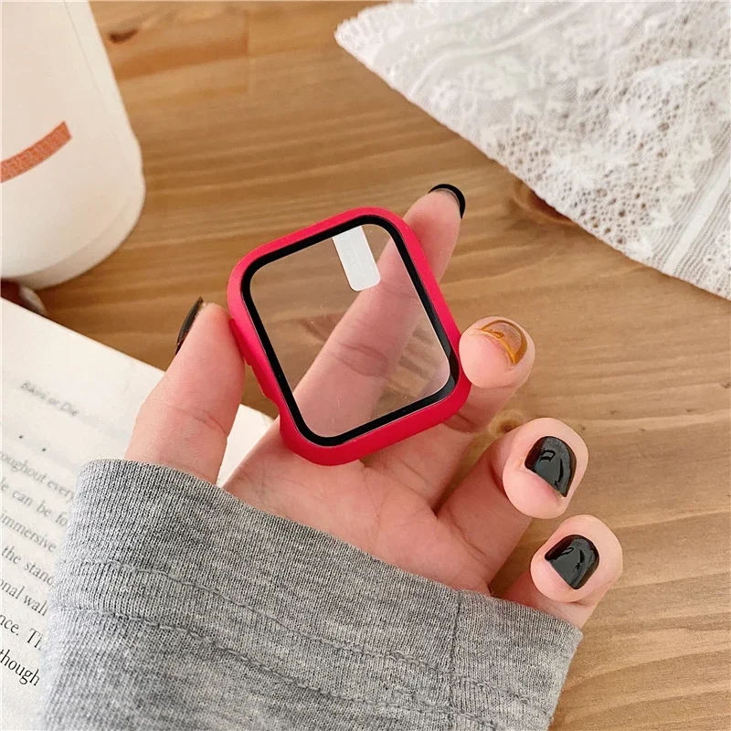 3pack Glas + cover Voor Apple  - Iwatch Smartwatch Series 7 recensie en prijs