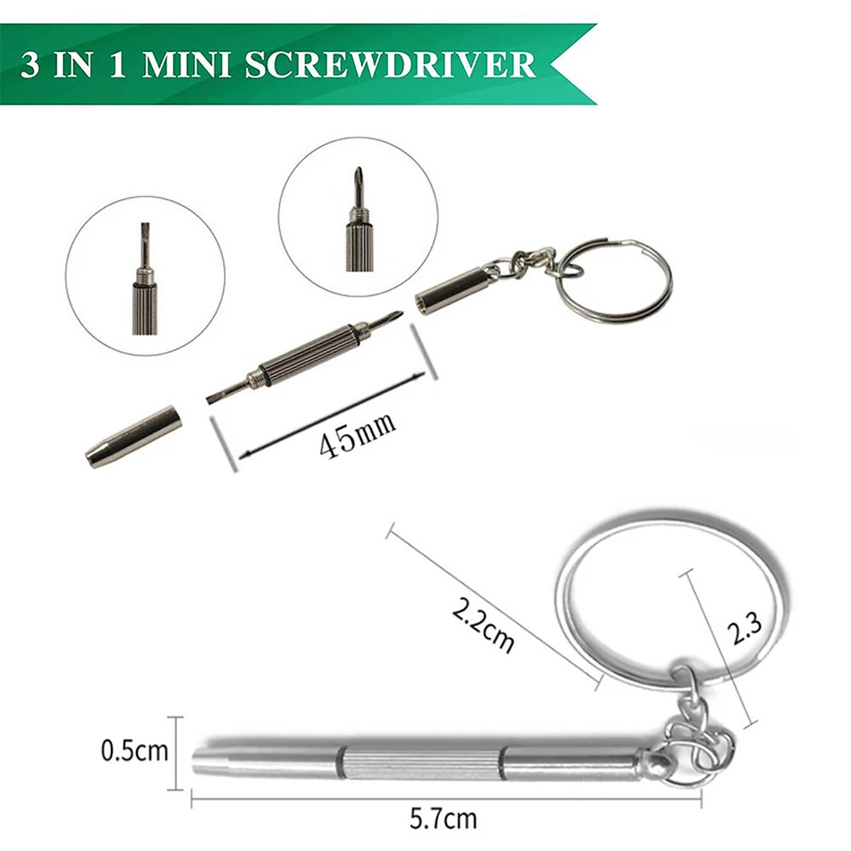 1/2/10 Stuks Mini 3 In1 Schroe - Watchmaker Screwdriver recensie en prijs