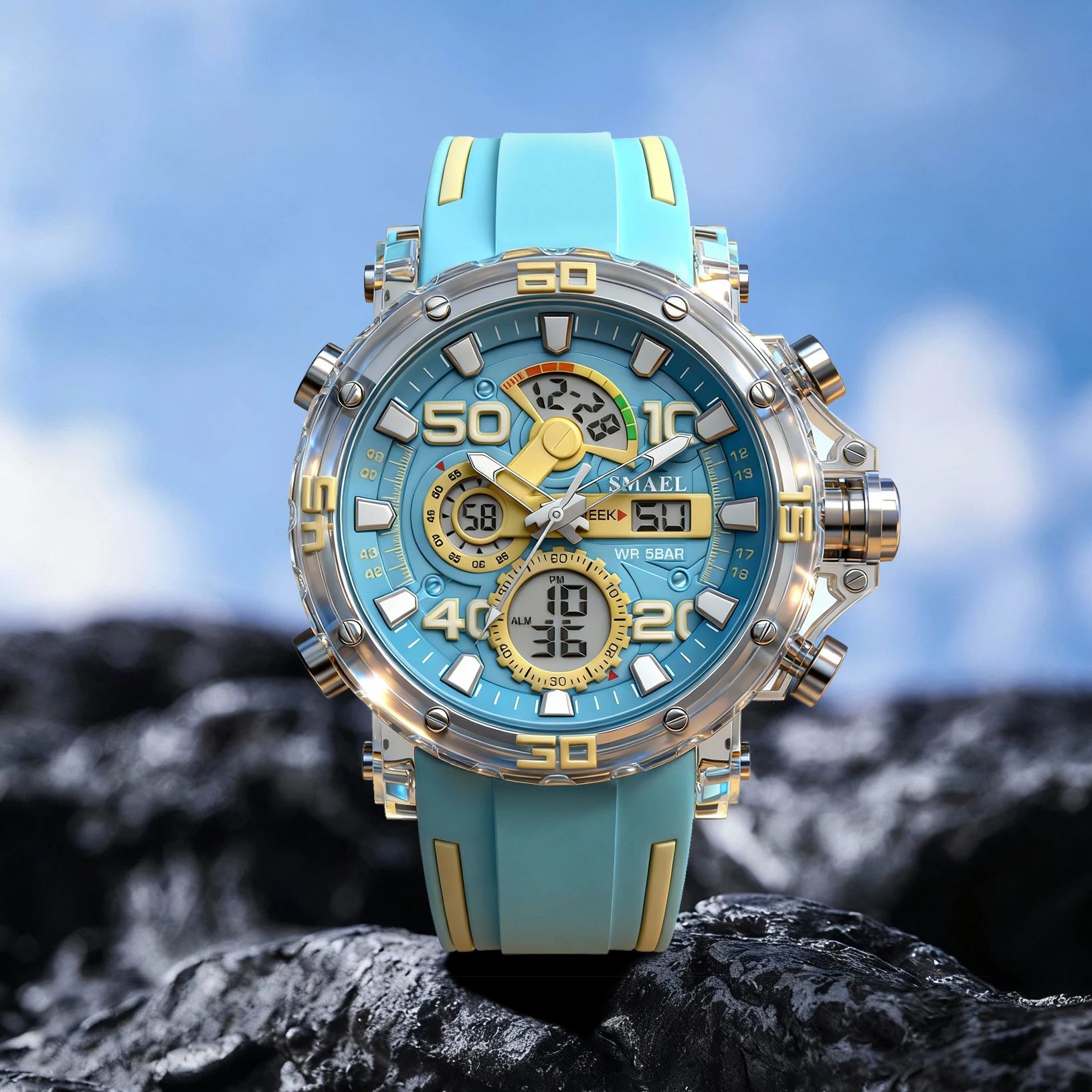 Militaire Horloges Mannen Horl - Tide Watch Surf recensie en prijs