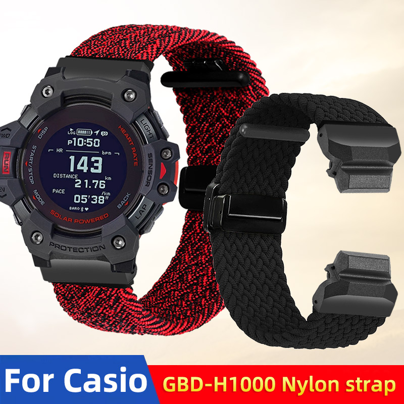 GBD H1000 elastische nylon hor - Casio Watches Smartwatch recensie en prijs