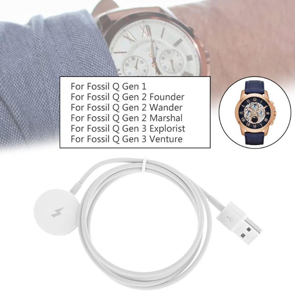 Horloge-oplaadkabel USB-oplaad - Fossil Watches Smartwatch Charger recensie en prijs