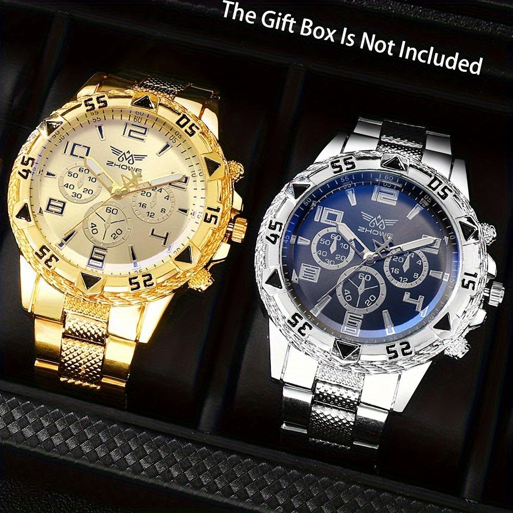 2 stks/set heren zakelijke hor - Smartwatch Watches For Men Digital recensie en prijs