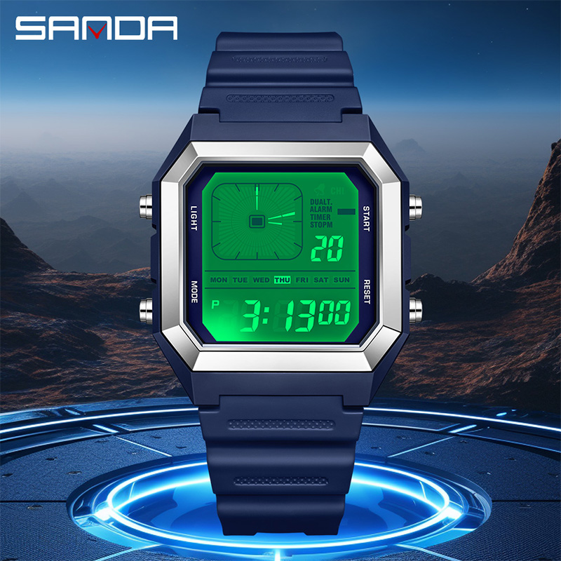SANDA 6307 Nieuw digitaal mult - Tide Watch Surf recensie en prijs