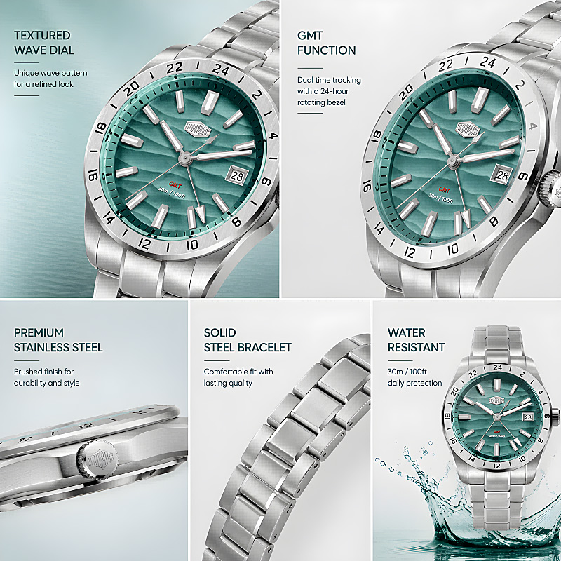 HEROFORCE Nieuw waterdicht lic - Smartwatch Luxury Watches For Men recensie en prijs